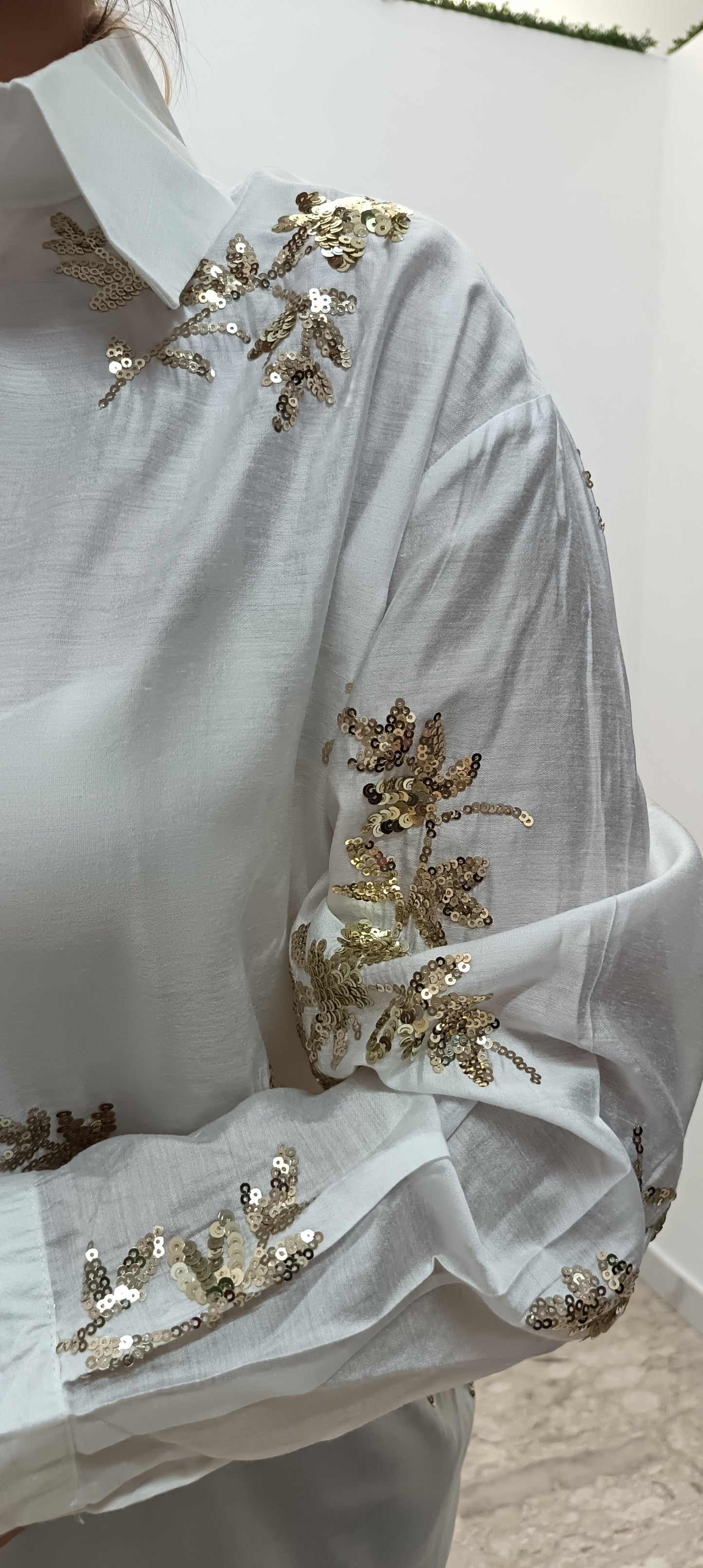 CAMICIA DESY IN PAIETTE