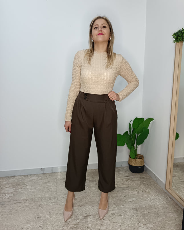 PANTALONI DOPPIO BOTTONE