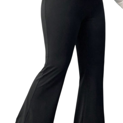 PANTALONI ZAMPA NERO