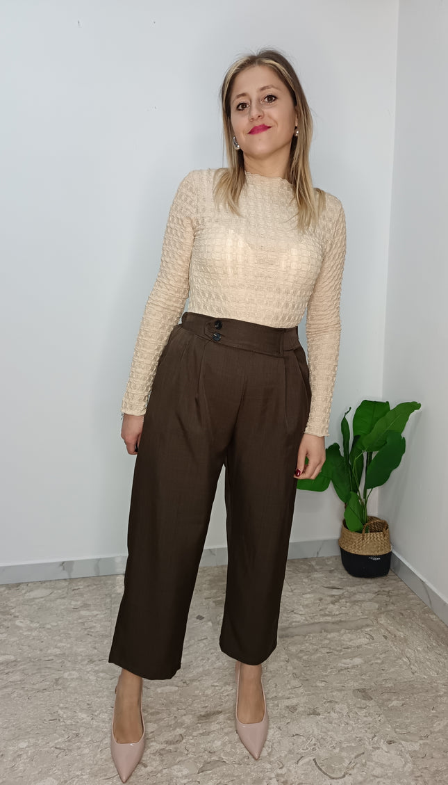 PANTALONI DOPPIO BOTTONE