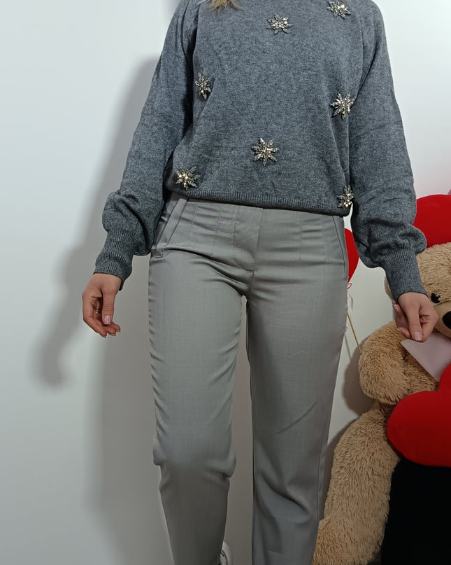 PANTALONI MODELLO ZARA GRIGIO