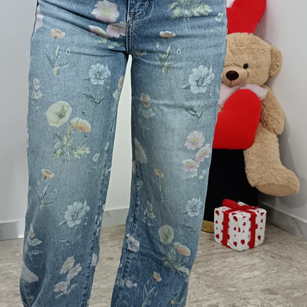 JEANS FLOREALE