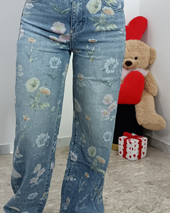 JEANS FLOREALE