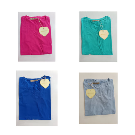 T-SHIRT BASIC SCOLLO V