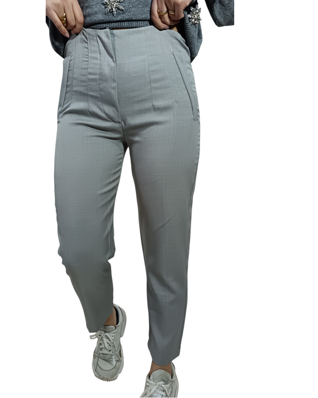 PANTALONI MODELLO ZARA GRIGIO