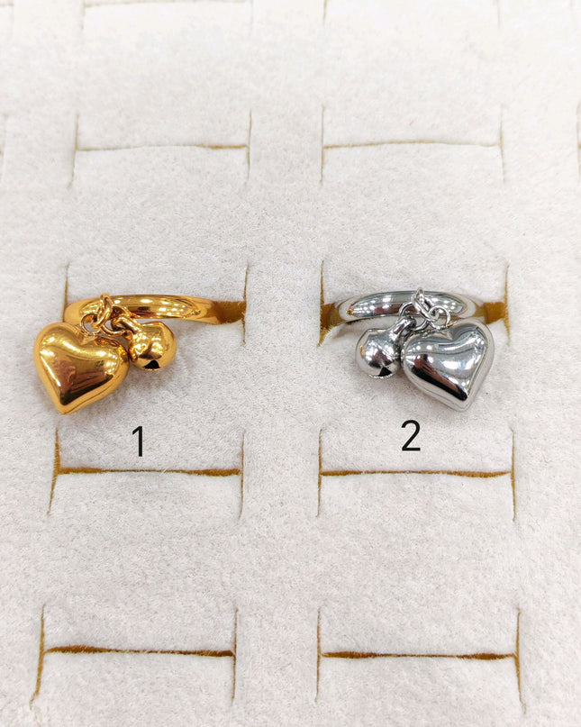 ANELLO CUORICINO ARGENTO