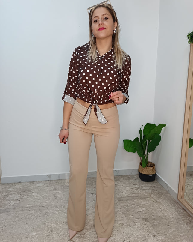 CAMICIA A POIS