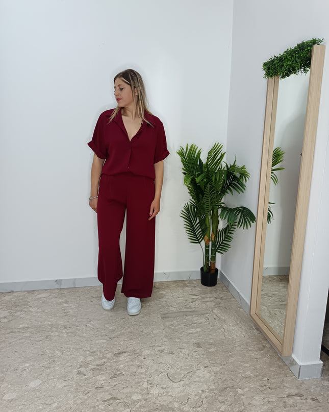 COORDINATO MELISSA BORDEAUX