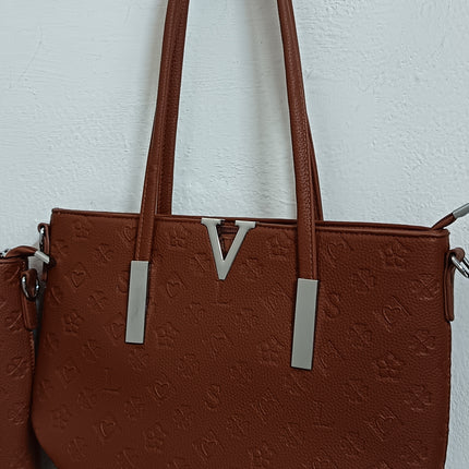 BORSA VICTORY MARRONE