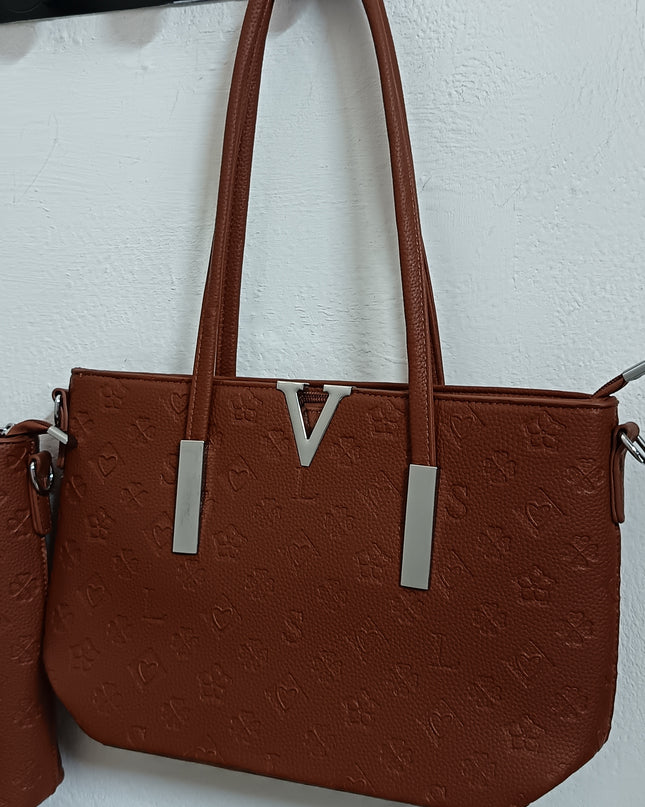 BORSA VICTORY MARRONE