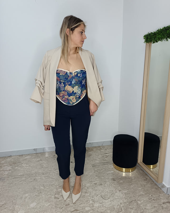 BUSTIER JAPAN BASE BLU