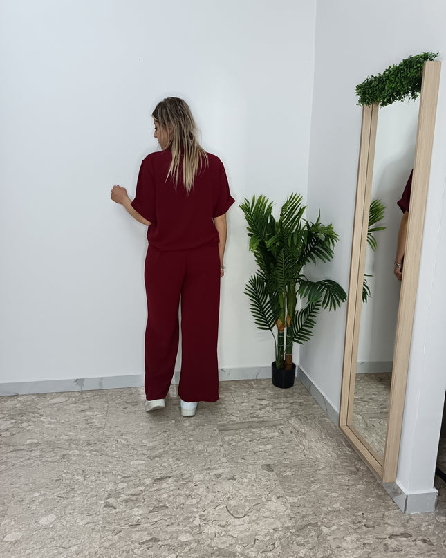 COORDINATO MELISSA BORDEAUX