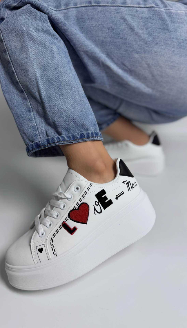 SCARPE LOVE BIANCA