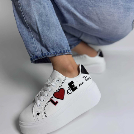 SCARPE LOVE BIANCA