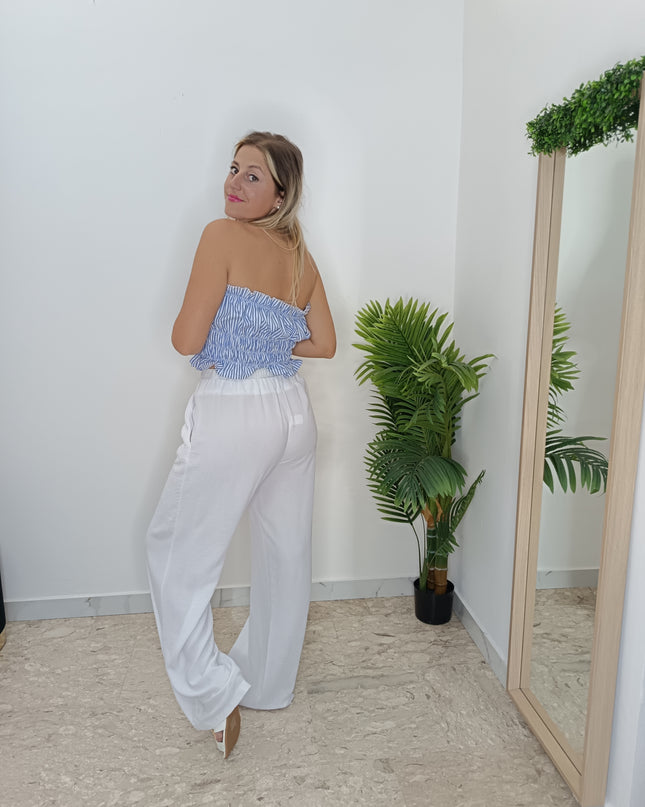 PANTALONE BIANCO