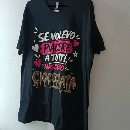 T-SHIRT CIOCCOLATO
