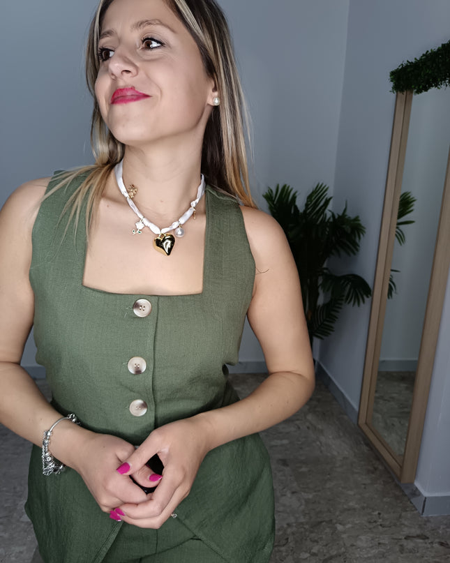 COLLANA CUORE CON CIONDOLO