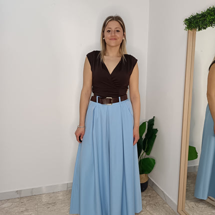 PANTALONI LILLY AZZURRO