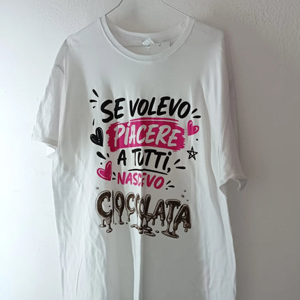T-SHIRT CIOCCOLATO