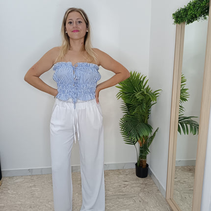 PANTALONE BIANCO