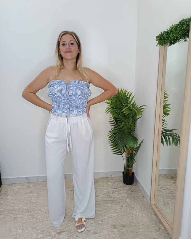 PANTALONE BIANCO
