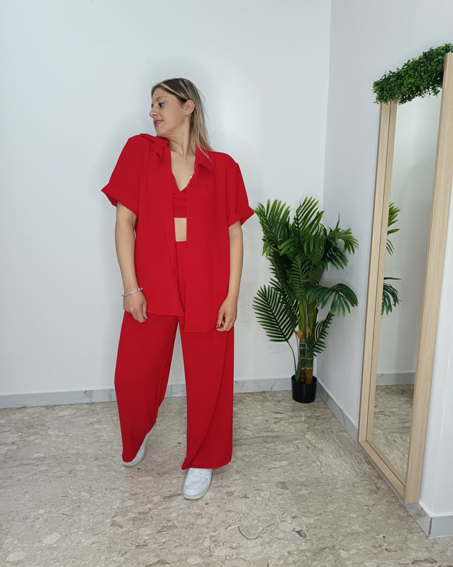 COORDINATO MELISSA ROSSO