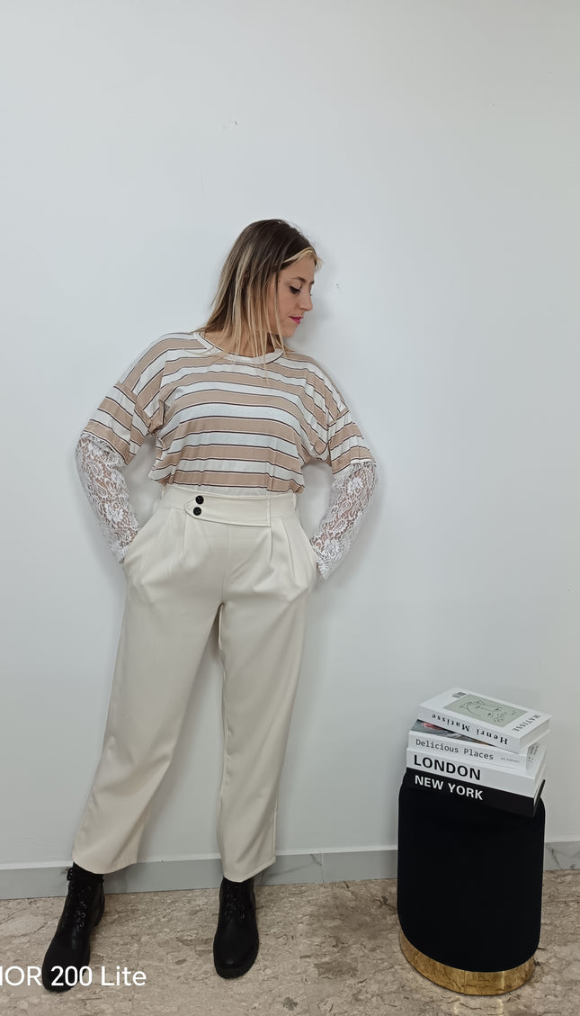 PANTALONI DOPPIO BOTTONE