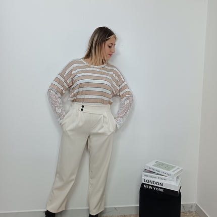 PANTALONI DOPPIO BOTTONE