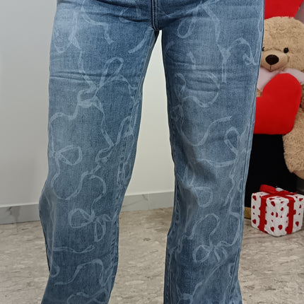 JEANS EFFETTO ACQUA