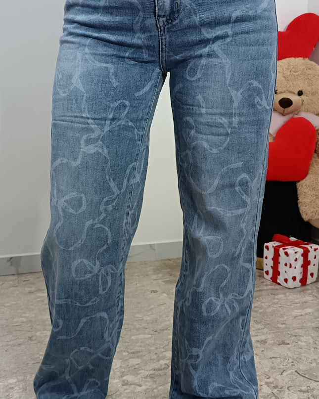 JEANS EFFETTO ACQUA