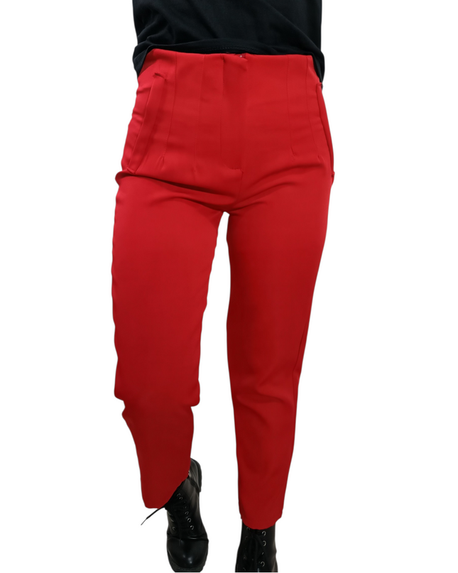 PANTALONI MODELLO ZARA ROSSO