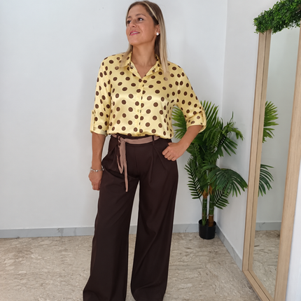 CAMICIA A POIS