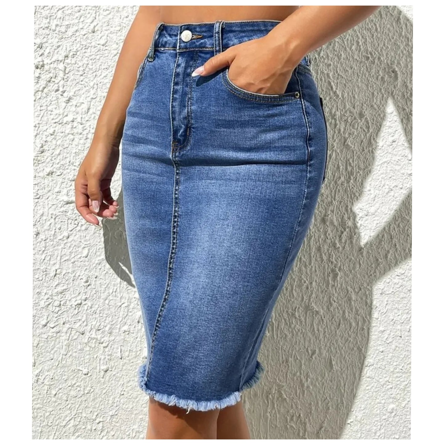 GONNA IN JEANS