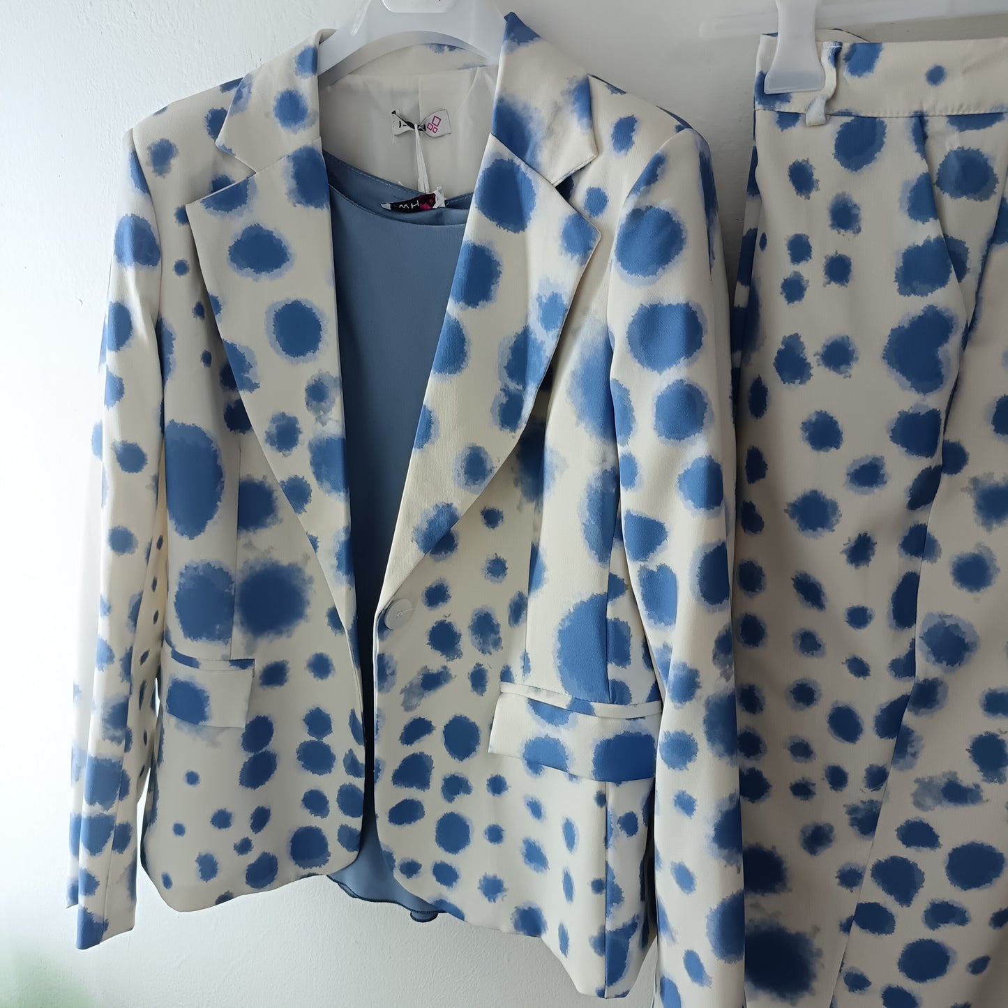 TAILLEUR A FANTASIA MACCHIA COMPLETO DI SOTTO GIACCA XL